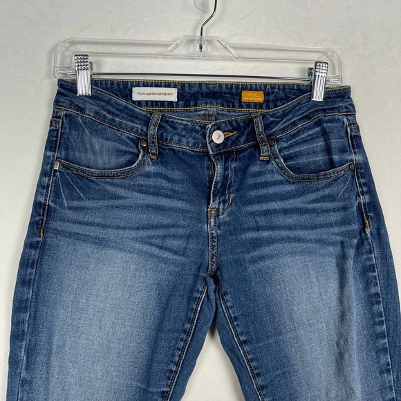 Pilcro and the Letterpress Anthropologie Jeans Low Rise Straight Women's Size 26 - Picture 2 of 16
